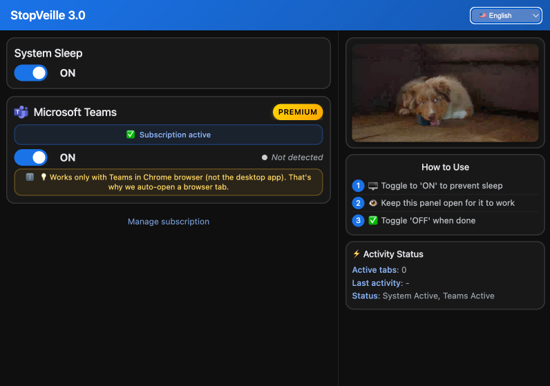 Step 2 - Toggle Features On